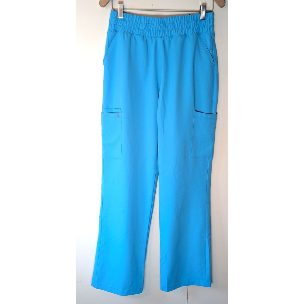 Cureology Blue Scrub Pants Small